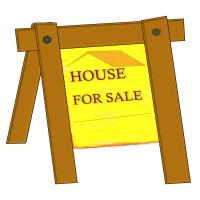 House for sale sign