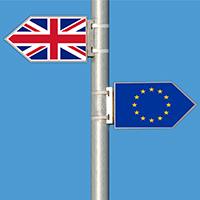 Brexit signpost