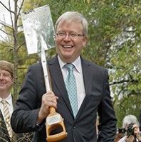 Kevin Rudd Shovel