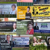 campaign hoardings