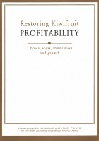 Restoring Kiwifruit profitability cover