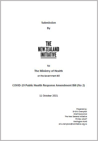 COVER Covid 19 Public Health Response Amendment Bill No 2 submission