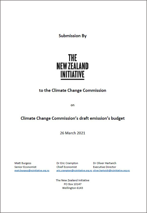 Climate change comm submission cover march v3