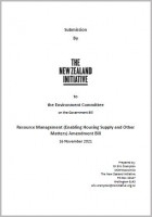 Cover Resource Management Enabling Housing Supply and other Matters Amendment Bill