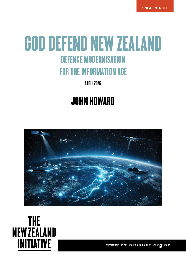 Research Note Cover God Defend New Zealand outline