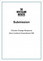 Submission cover Zero Carbon amendment Bill