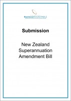 Submission New Zealand Superannuation Amendment Bill