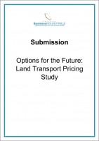 Submission Options for the Future Land Transport Pricing Study