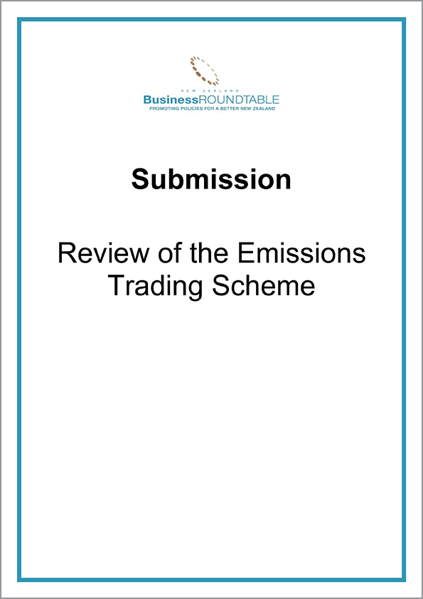 Submission Review of the Emissions Trading Scheme