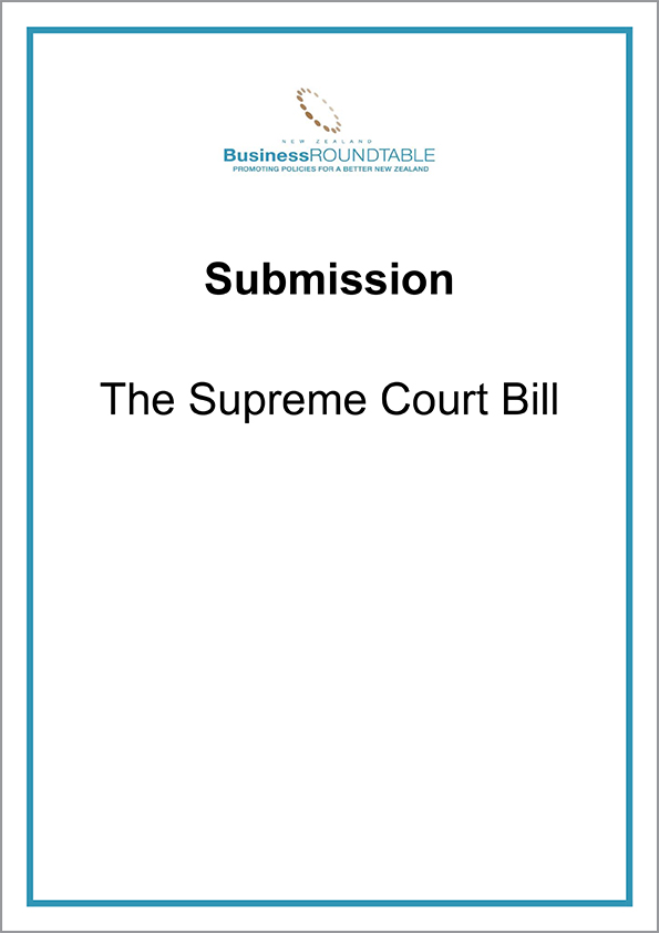 Submission The Supreme Court Bill