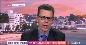 Dr Eric Crampton TVNZ Breakfast 21 September 2019
