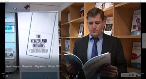 JK on Newshub 30 Jan immigration