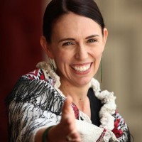 jacinda ardern square